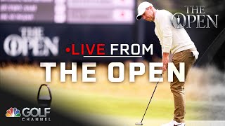 Rory McIlroys putting under microscope at Royal Troon  Live From The Open  Golf Channel [upl. by Nostrebor329]