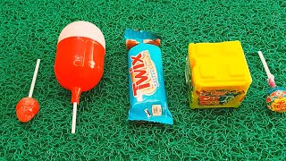 Candy ASMR Satisfying video Asmr Lollipops candy and chocolate Yummy candy Unboxing satishying [upl. by Omidyar]