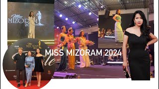 Miss Mizoram 2024 Grand Finale vlog bts 📹  mizo vlog🖤 [upl. by Scharff]