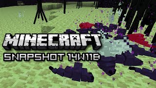 Minecraft New Endermite Mob Speedy Minecarts and More Snapshot 14w11b [upl. by Stargell600]