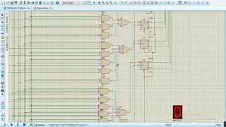 Compteur décompteur synchrone 4bits bascule D [upl. by Aileda]