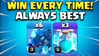 Always Best  6 Electro Dragon  3 Clone Spell  Best Th12 Attack Strategy Clash of Clans [upl. by Frankel481]