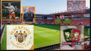 Blackpool vs Exeter city preview🍊🍊🍊 blackpoolfc football blackpoolfanchannel [upl. by Airun]