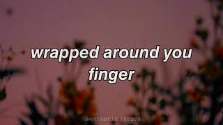 Wrapped Around You Finger  5SOS lyrics [upl. by Golanka]