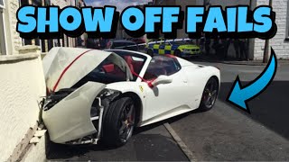 When Showing Off Goes Wrong 46 CAR FAILS 2024  Majestic Motors [upl. by Neelloc]