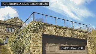 Aluminium Glass Balustrade Installation [upl. by Sophey]