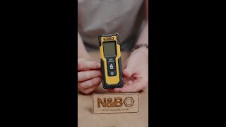 DeWalt Laser Distance Measure DWHT77100 [upl. by Eiuqnom83]