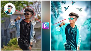 PicsArt Se Background Kaise Change Kare  PicsArt Background Change New Editing [upl. by Aciretahs885]