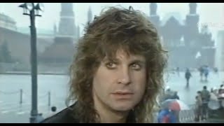 Ozzy Osbourne  interview Moscow 1989 [upl. by Gelasius398]