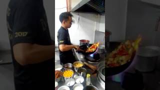 non stick wok in action [upl. by Aseela]