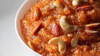 Delicious raw papaya halwa recipe  kachhe papite ka halwa [upl. by Amo]