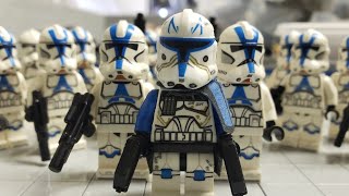 Lego 501st Legion on Clone Base MOC  Building A Lego Clone Trooper Base Episode 7 [upl. by Octavian914]