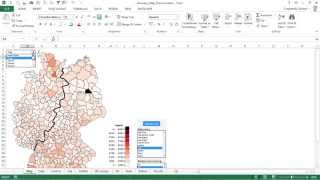 ExcelKarte Deutschland Folge 8 – Wie visualisiert man Daten mit PLZ [upl. by Sondra]