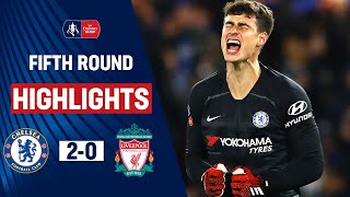 Barkley amp Willian Knock Out Liverpool as Kepa Stars  Chelsea 20 Liverpool  Emirates FA Cup 1920 [upl. by Childers132]