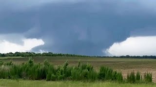 Tornado hits Perryton Texas amid severe weather outbreak in South [upl. by Lonny]