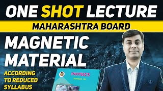 One Shot Lecture Magnetic Material For Board CET NEETJEE [upl. by Bowen]