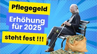 Millionen jubeln  Pflegegeld Erhöhung 2025 steht fest [upl. by Lamrouex]