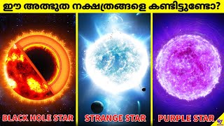 Mysterious Stars In The Universe  Types Of Stars  Space Facts Malayalam  47 ARENA [upl. by Greysun844]