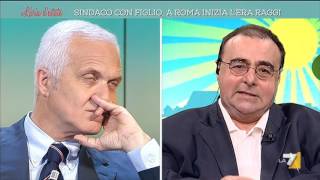 Laria destate  Sindaco con figlio a Roma inizia lera Raggi Puntata 08072016 [upl. by Eugnimod]