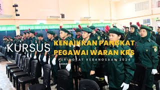 Dokumentasi Kursus Kenaikkan Pangkat Pegawai Waran Kadet Remaja Sekolah Peringkat Kebangsaan 2024 [upl. by Notaes]