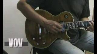 Guitar VOV sv  replica Gibson Les Paul [upl. by Dhiman]