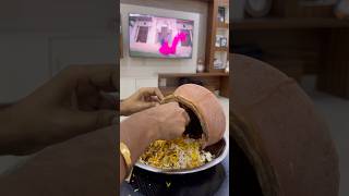 Potful mutton Biryani😍sundayvlog potfulbiryani foodvlog biryani mutton diml bangalore [upl. by Tychonn]