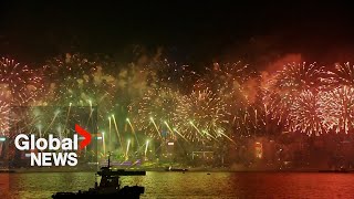 New Years 2024 countdown celebrations amp fireworks around the world  PART 2 [upl. by Tisha]