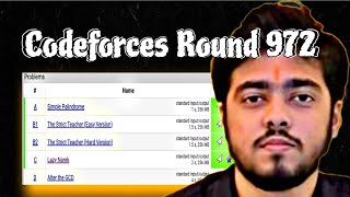 CODEFORCES ROUND 972 Div 2 [upl. by Lajib]