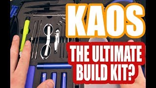 The Ultimate Coil Build Tool Kit Kaos Coil Building Tool Kit Breakdown amp Review [upl. by Terrab849]