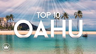 The Top 10 BEST Things To Do on Oahu Hawaii 2024 [upl. by Mirilla865]