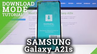 How to Enter Download Mode in Samsung Galaxy A21s – Odin Mode [upl. by Holzman]