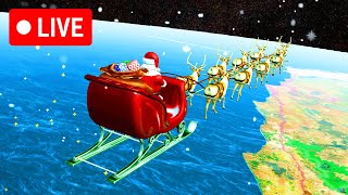 🔴LIVE  TRACKING SANTA CLAUS [upl. by Glaudia]