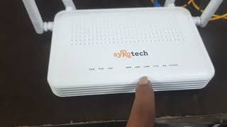 Syrotech XPON ONT router Configuration in PPPoe mode GPONEPON ONT Router SYGPON2010WADONT [upl. by Asirahc627]