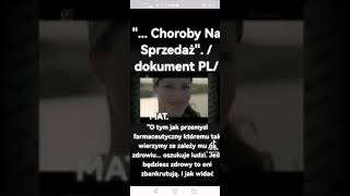 Choroby na sprzedażdokument  obejrzyj 🫵🏻👀‼️🚨 [upl. by Conny186]