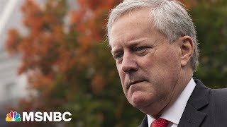 Court record shows Mark Meadows caught in a lie [upl. by Yro]