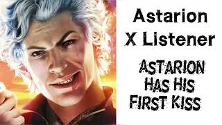 Astarion X Listener Baldurs Gate ASMR “Astarion Has His First Kiss” [upl. by Kinney]