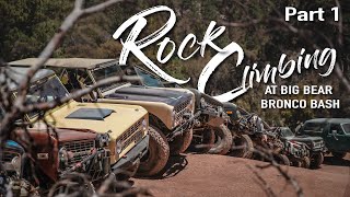 Rock Crawling John Bull at Big Bear Bronco Bash 2021 [upl. by Tigirb]