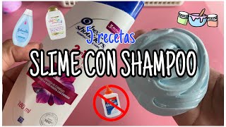 Cómo Hacer SLIME con SHAMPOO 🧴✨ ¡Probamos 5 Recetas [upl. by Bruyn348]