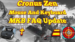 Cronus Zen Mouse And Keyboard Setup Guide Updates and FAQ [upl. by Wallinga]