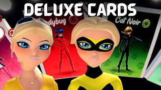 Unlocking all Chloe  Queen Bee Deluxe Cards in Miraculous RP Complete Set  Miraculous Ladybug [upl. by Laidlaw968]