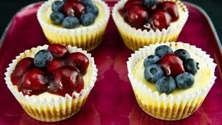 How to Make Cheesecake Cupcakes by Cookies Cupcakes and Cardio [upl. by Dinin768]