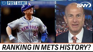 Gary Cohen explains where Pete Alonsos gamewinning home run ranks in Mets history  SNY [upl. by Longmire]