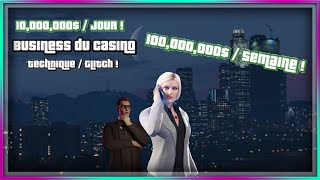 GTA ONLINE  LE BUSINESS DU CASINO  100000000 PAR SEMAINE  10000000 PAR JOUR LMBGTAV [upl. by Enamart]