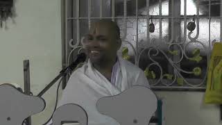 Aithareyopanishad Bhashyam Paata By Pt Sridharacharya Joshi  Chennai 521 Dec 2019 Session 3 [upl. by Eilema]