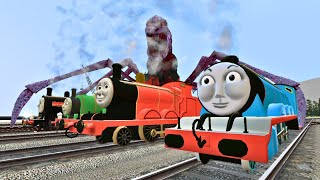 Thomas Takes on Garrys Mod Monsters [upl. by Erasaec830]