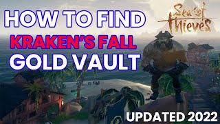 SEA OF THIEVES KRAKENS FALL VAULT LOCATION [upl. by Fredi71]