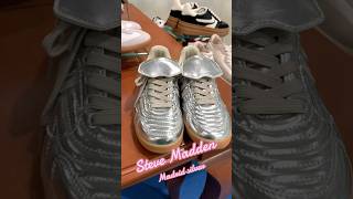 Steve Madden Madrid silver sneakers [upl. by Acsot183]