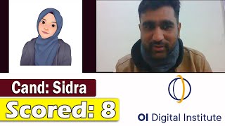 ELLT Speaking Module  Cand Sidra  Achieved 8 band in OIETC  Oxford English Test [upl. by Llertac362]