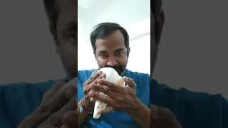 How to blow conch shell  pahadi dhun sound in shankh [upl. by Emelia]