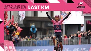 Giro d’Italia 2021  Stage 16  Last Km [upl. by Adnarahs744]